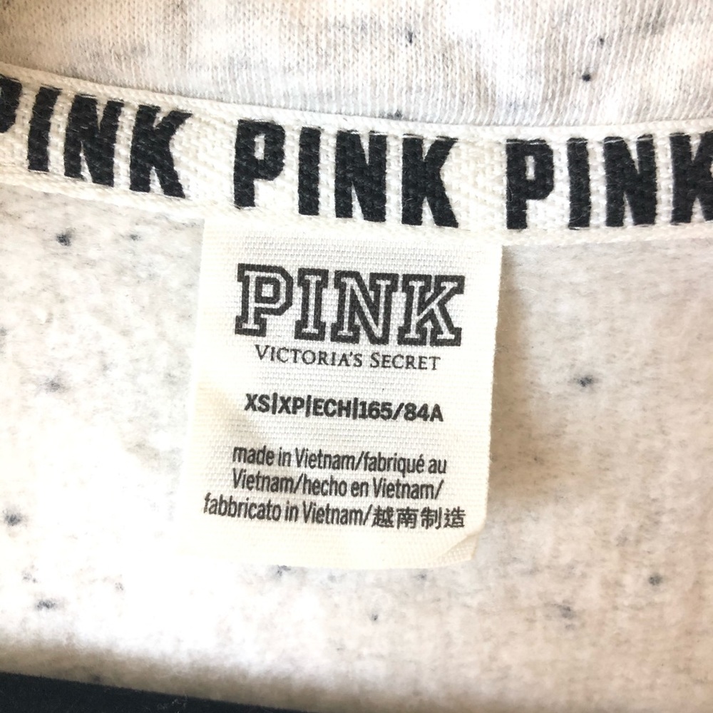 🎉HOST PICK🎉 VS PINK white half zip spirit jersey - Picture 6 of 6